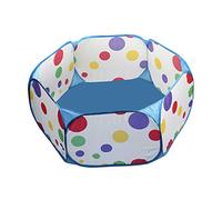 Jaula plegable para hámster, conejo, cobaya, jerbo, ratón, color azul