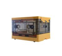 Jaula portátil de terapia de oxígeno para mascotas pequeñas, alivia problemas respiratorios, ideal para el cuidado en el hogar de gatitos y hámsters