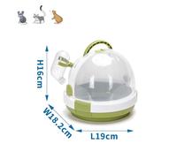 Jaula portátil para hámsters, fácil de Montar, con ventilación y Espacio Adecuado, Ideal para el Transporte y hogar de pequeñas Mascotas.