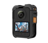 Jaula Protectora de Aluminio Tapa para Lente para dji Osmo 360 Adaptador de expansión con Montura de Metal Resistente a arañazos y caídas con monturas Cold Shoe y roscas de 1/4" (Negro)