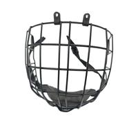Jaula protectora de cara completa para cascos de hockey sobre hielo con cómoda copa de barbilla, casco grande de hockey sobre hielo, jaula de cara completa