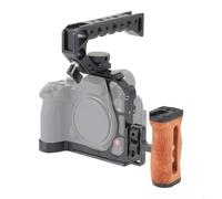 Jaula protectora para Panasonic S1II S1RII S1IIE, aluminio con | Jaula de cámara para Panasonic S1 Series, equipo de aleación de aluminio con mango superior, jaula de cámara de aluminio para