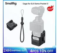 Jaula SmallRig para DJI Osmo Pocket 3, con correa para muñeca, solo interfaz de montaje GoPro plegable de 52g para la Base GoPro Original -5072 Cage 5072