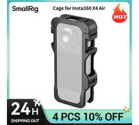 Jaula SmallRig X4 Air para cámara de acción Insta360 X4 Air, jaula de cobertura total con cubierta de silicona para lente, reemplazo rápido de batería 5940