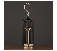Jaula sólida para pájaros, jaula dorada para decoración de sala de estar, luz de lujo, creativa, moderna, personalidad para estudio en casa, diseño de hotel, decoración para pájaros de amor, pinzones