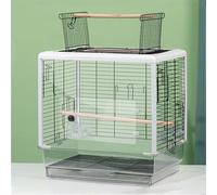 Jaula Trampa Palomas, Jaula Canarios, con Claraboya, con Accesorios, se Puede Llevar Al Exterior, for Pájaros Pequeños y Medianos