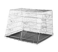 Jaula Transporte Galvanizada, Doble, 93x68x79 cm