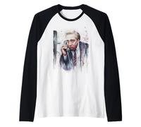 Jaula Vampiro Sooner Meme Art Camiseta Manga Raglan