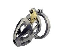 Jaulas De Pene, La Castidad Masculina Dispositivo Hipoalergénica De Acero Del Martillo Del Anillo Del Pene Jaula De Acero, Juego Virginidad Bloqueo Cinturón De Castidad Juguete Adulto Del Sexo,48mm