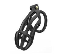 Jaulas de pene marca Rimba Rimba Toys - P-Cage PC02 - Penis Cage Size L - Black