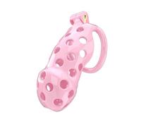 Jaulas de pene marca Rimba Rimba Toys - P-Cage PC03 - Penis Cage Size L - Pink