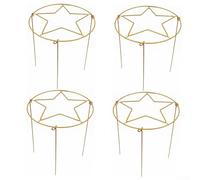 Jaulas de soporte para peonías, estacas para plantas de rosa, anillos de cultivo de tomate, soportes de hortensias, soportes de fresa, rejillas de jardín desmontables, marcos de flores de metal