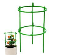 Jaulas De Soporte para Tomate - Soporte para Plantas Trepadoras | Jaula para Tomate De Jardín con Anillo Ajustable | Anillos De Enrejado Estables para Hortalizas, Flores, Frutas Y Ro-Sales