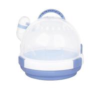 Jaulas para hámster Jaula de Viaje Creativa for hámster, Jaula for casa Animales pequeños Que Ahorra Espacio, jaulas y hábitats for(Blue)