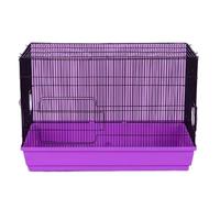 Jaulas para hámster Rejilla de Jaula for hámster con chasis Desmontable Hueco Gran Espacio(Purple)