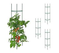 Jaulas tomates tutores de jardín 360 g verde jaulas para tomates 4 unidades