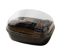 Jaulas y hábitats de Hamster - Gran Hamster Jaula Clara Acrílico Ratón Casa y hábitats Hamster | Ratones de Carreras, Ratones y otros Animales Pequeños Incluyendo Una Botella de Agua, u