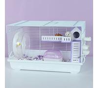 Jaulas y hábitats para hámster, jaula para animales pequeños, conejera para animales pequeños y casa de juegos para ejercicios, jaulas grandes para hámster adecuadas para jerbos y ratas, jaula para há
