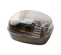 Jaulas y hábitats para hámster, jaula para hámster sirio | Jaula para animales pequeños transparente | El hábitat espacioso mide 13,98 x 10,83 x 7,87 pulgadas, ideal para la comodidad y visibilidad de