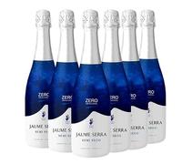 Jaume Serra Zero Semi Seco - Vino Espumoso Sin Alcohol - 6 Botellas x 750ml