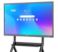 JAV Smart Board 55” Pizarra Digital Interactiva 4K UHD Pantalla Tactil Android 14 Certificado Google EDLA Pizarra Electrónica 8+128 GB para Empresas, Educación (Soporte Mural Incluido)