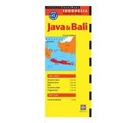 Java & Bali Travel Map Fourth Edition (Periplus Travel Maps) [Idioma Inglés]