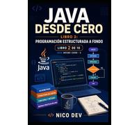 Java desde cero - Libro 2: Programación estructurada a fondo: Métodos, matrices y recursión explicados paso a paso. 100 ejercicios resueltos para ... a diseñarlo. (Aprende Java Practicando)