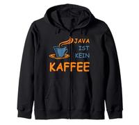 Java no es un café Caballeros Sudadera con Capucha