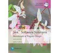 Java Software Solutions, Global Edition