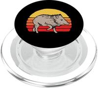 Javelina Vintage Retro 80s Sunset Cute Funny Arizona PopSockets PopGrip para MagSafe