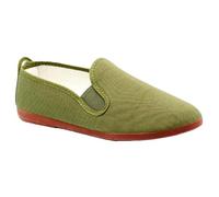 javer 55 - Calzado Kung-FU NIÑOS Niñas Color: Kaki Talla: 26