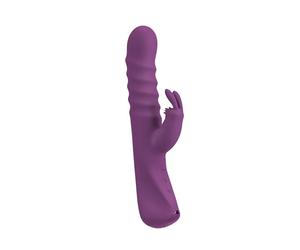 Javida 2 Function Vibrador de conejo Purple 23,7-24,2 cm