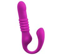 Javida 3 Function Vibrador Lila/Rosegold 39,7 cm