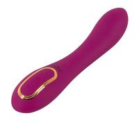 Javida Inflatable Vibrador Lila/Gold 21,1 cm