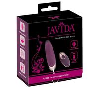 Javida Amor Agitador - huevo vibrador con control (lila)