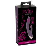 Javida - Vibrador lila con succión, resistente al agua