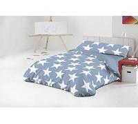 JAVIER LARRAINZAR Juego de sábanas Nórdica Cama 105 cm Azul Modelo Star