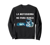 Javier Milei - la Motosierra no para Nunca - Peluca milei Sudadera
