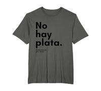 Javier Milei NO HAY PLATA Camiseta