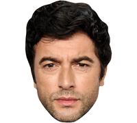 Javier Rey (Stubble) Big Head. Máscara más grande que la vida.