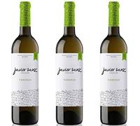 Javier Sanz Vino blanco verdejo - 3 botellas x 750ml - total: 2250 ml