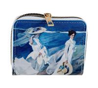 Javier Señoras Playa - Monedero Pequeño Cartera Para Mujer Con Cremallera
