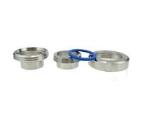 JAVJIYAI DN150 Screwed Pipe Connection DIN11851 Welding Union Coulping SS304 Complete Set