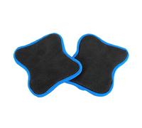 Javoryxh 2 Uds Guantes De Fitness Almohadillas para Mangos Mancuernas Almohadillas Empuñaduras Mano Elasticidad Resistencia Desgarro Almohadilla Antideslizante Agarres con Guantes