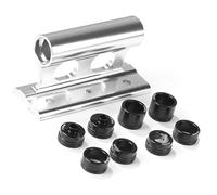 Javoryxh Abrazaderas De Horquilla Universales para Montaje En Bicicleta Y Multiusos con Ejes Liberación Rápida Portaequipajes Techo O Soporte Horquilla Bicicleta Montado En