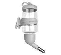 Javoryxh Alimentadores De Agua Botellas Colgantes Dispensador Automático Bebedero Hámster Pequeña Mascota Bebiendo Tubería Acero Inoxidable Botella A Prueba Fugas