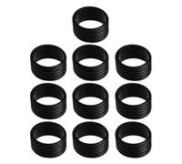 Javoryxh Anillos De Agarre Silicona para Raqueta Tenis Anillos Antideslizantes Sobregrips Absorbentes En Lugar 10 Uds.