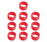 Javoryxh Anillos De Agarre Silicona para Raqueta Tenis Anillos Antideslizantes Sobregrips Absorbentes En Lugar 10 Uds.