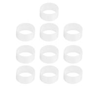 Javoryxh Anillos De Agarre Silicona para Raqueta Tenis Anillos Antideslizantes Sobregrips Absorbentes En Lugar 10 Uds.