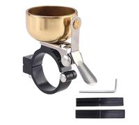 Javoryxh Anillos De Bicicleta Ajustables Campanas Cobres Vintage Campanas Bicicletas Bocina Timbre Ciclismo Fuerte para Carretera Scooter Montaña Anillos Manillar Bicicleta Cuerno Accesorio